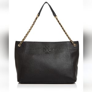 Tory Burch McGraw Chain Shoulder Slouchy Tote